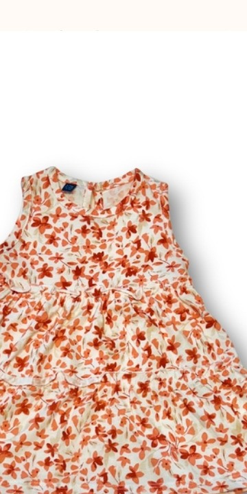 Autumn Bloom Tiered Dress