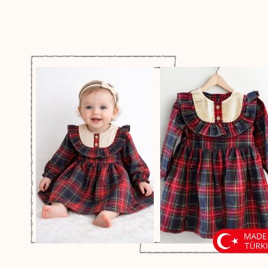 Charlotte Tartan Ruffle Dress