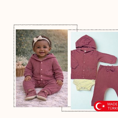 Dusty Rose Cozy Cutie Set