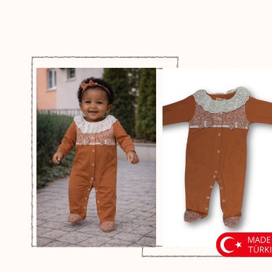 Rust Lace Dream Romper